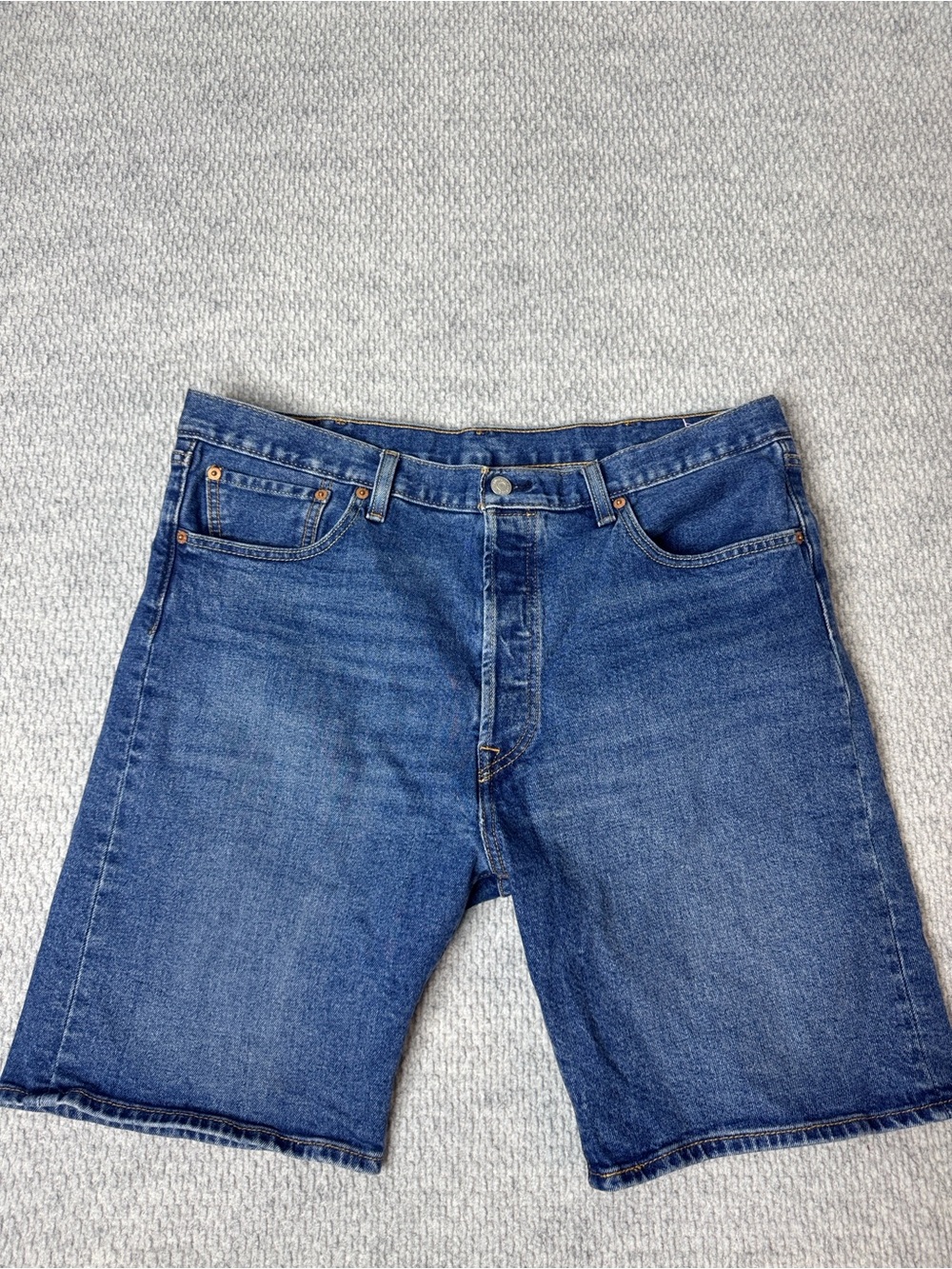 Levi’s 501 Button Fly Jean Shorts Sz 38 Men’s